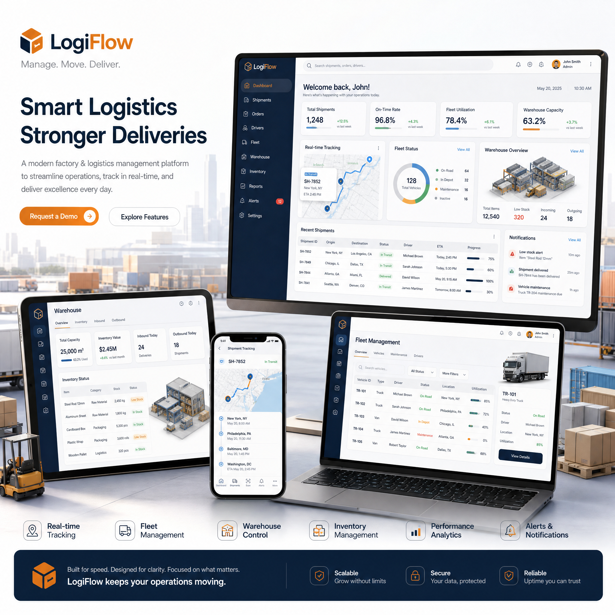 Modern Cross-platform ERP